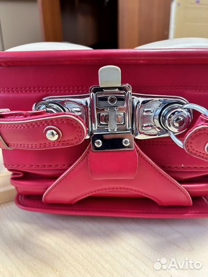 Школьный ортопедический ранец Randoseru алый