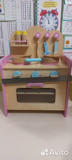 Детская деревянная кухня