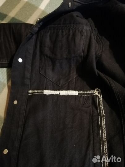 Levis Trucker джинсовая куртка чёрная