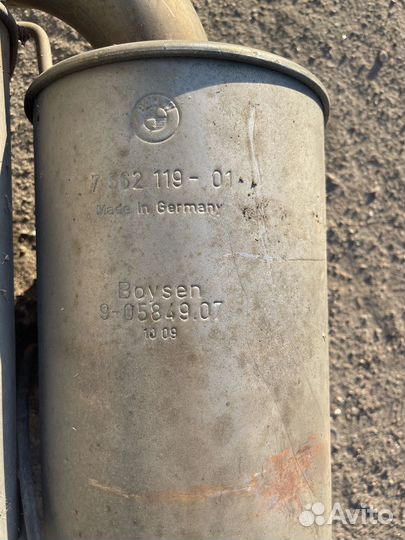 Выхлопная система BMW E60 N54B30A