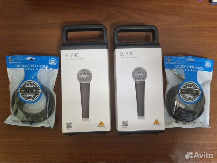 Микрофон Behringer SL 84C новый с комплектом