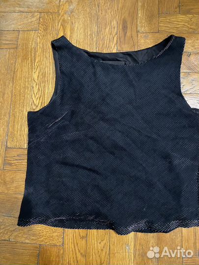 Топ с блестками