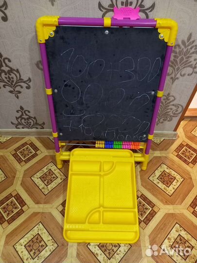 Мольберт детский двухсторонний