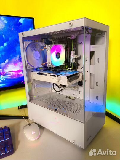 Игровой пк Монитор 100гц intel core i7 rx580 512gb