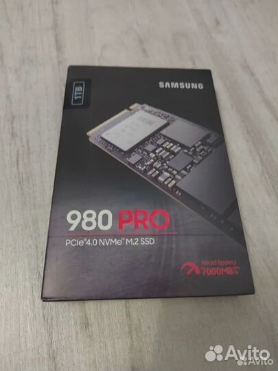 SSD диск samsung M.2 980 PRO 1 Тб MZ-V8P1T0BW