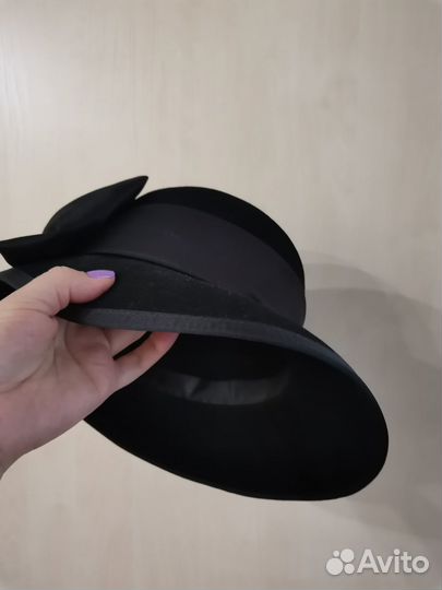 Шляпа фетровая женская