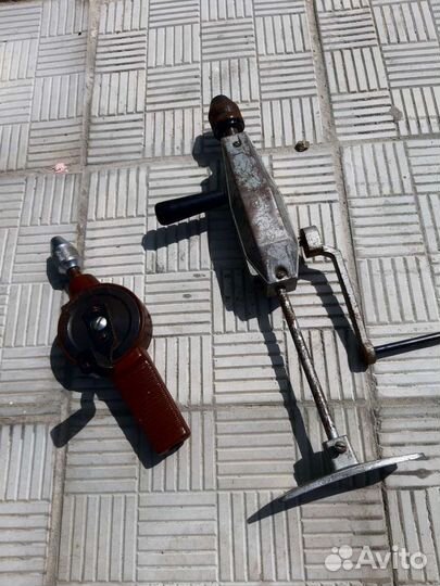 Дрель ручная механическая СССР