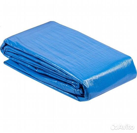 Тент универсальный 10х16м синий