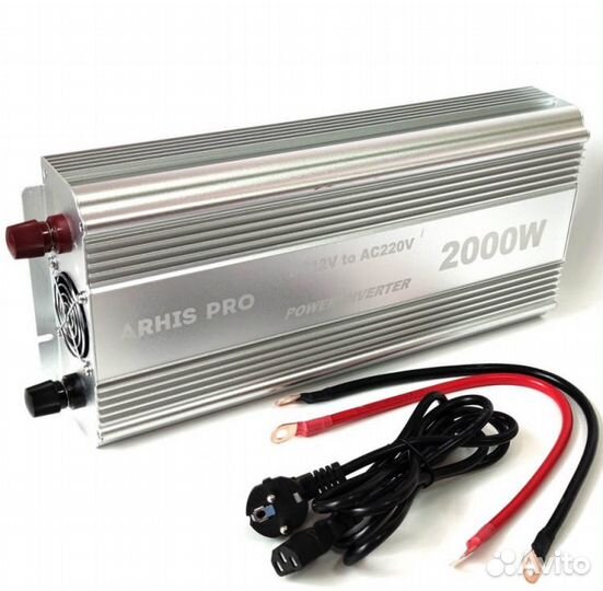 Преобразователь 12-220 Arhis Pro 2000 W инвертор