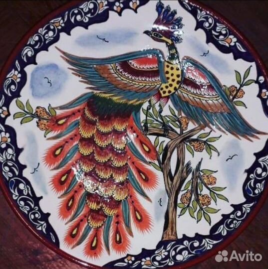 Ляган узбекский. Пахта, Риштан. Города Узбекистана