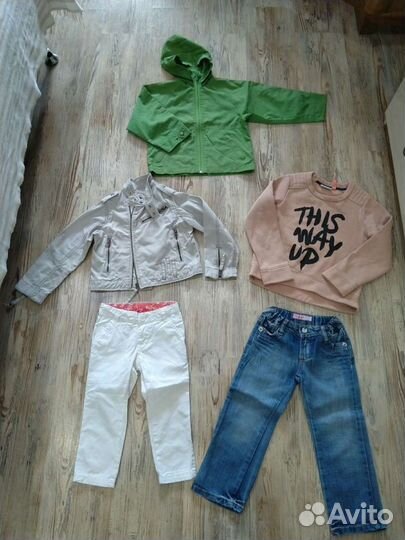 Вещи пакетом для девочки 98-104 и 122-128