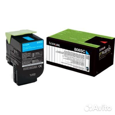 Картридж Lexmark 80C8SCE