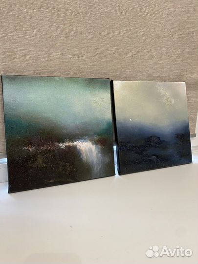 Интерьерные картины на холсте, работы художника