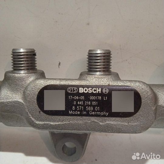 Рейка топливная (рампа) Bmw 7' G11 B57D30A 3 2017