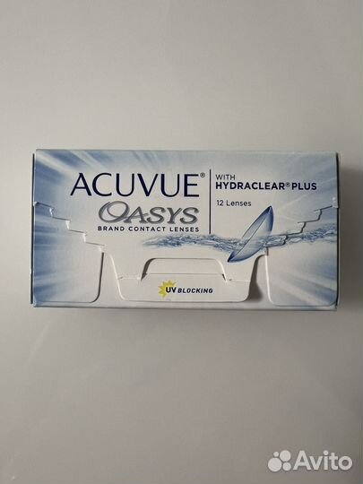 Контактные линзы acuvue oasys -3,25; 8,8; 6шт