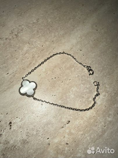Серебряный браслет Van Cleef
