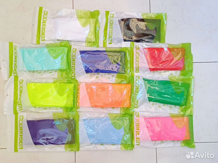 Гетры футбольные, новые, обрезки