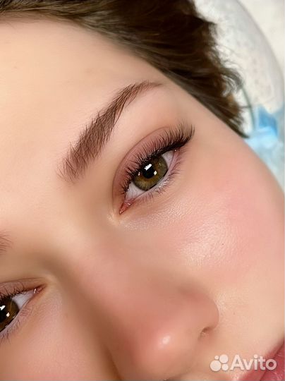 Наращивание, ламинирование ресниц