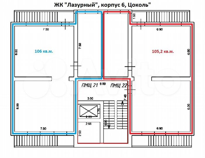 Свободного назначения, 106 м²