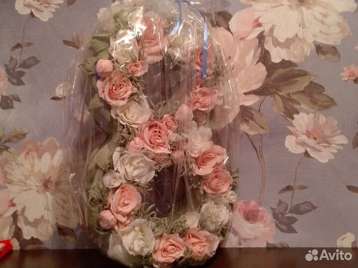 Обьемная цифра восемь на день рождения