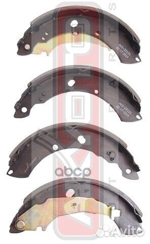 Колодки тормозные барабанные задние volkswagen