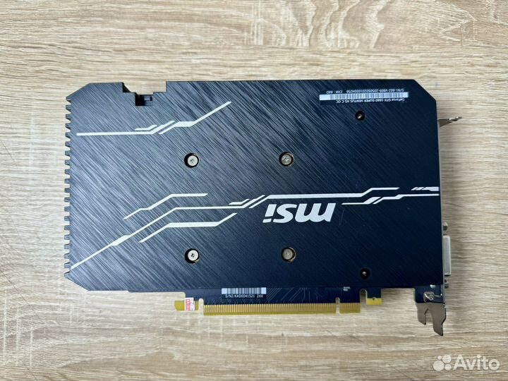 MSI Geforce GTX 1660 Super 6gb