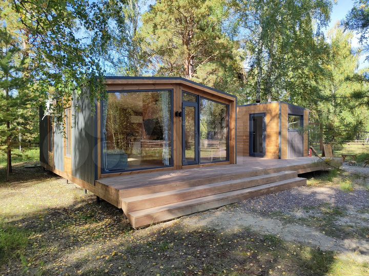 Коттедж 42 м² на участке 35 сот.