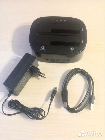 Док-станция для HDD/SSD orico 6228US3-C-BK