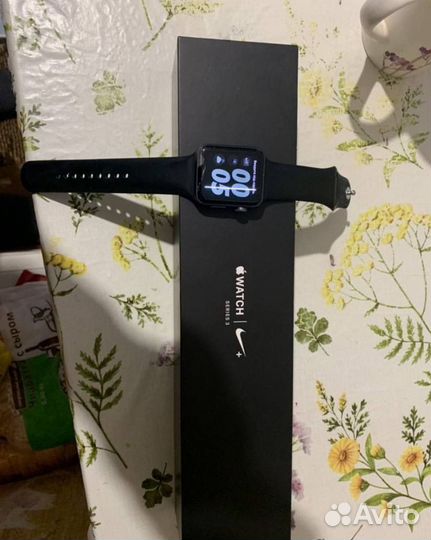 Часы apple watch 3 Nike+