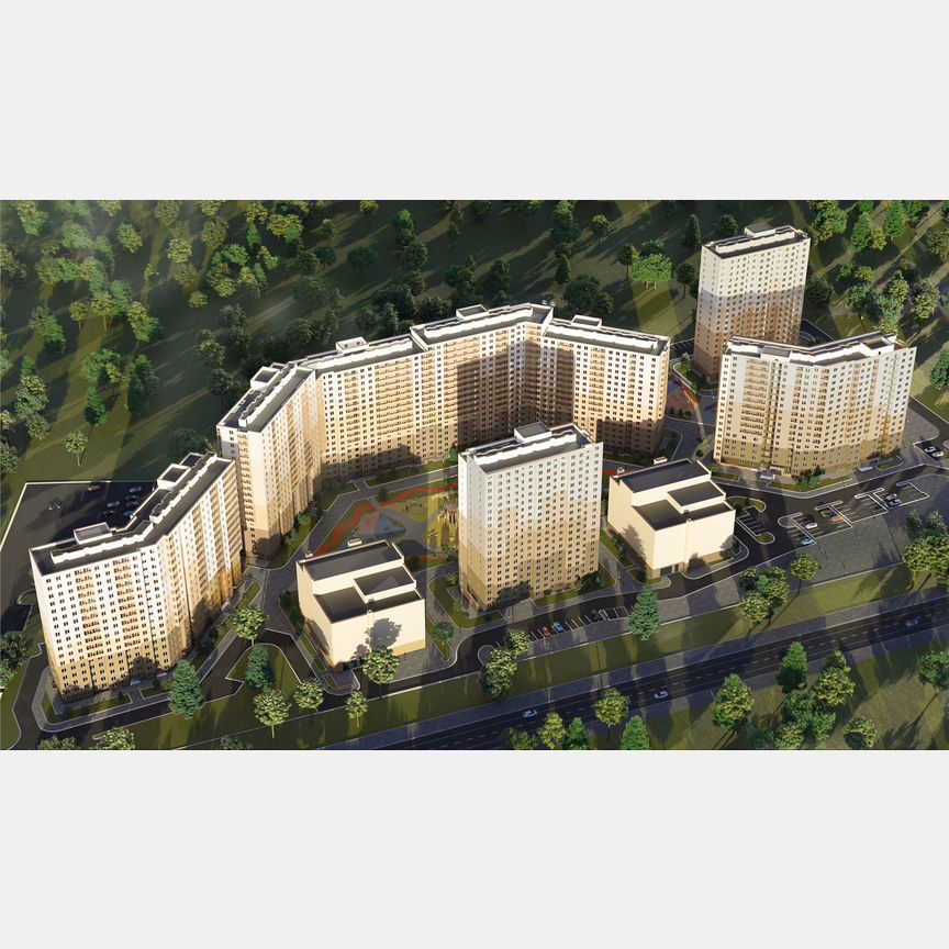 2-к. квартира, 56,9 м², 10/17 эт.