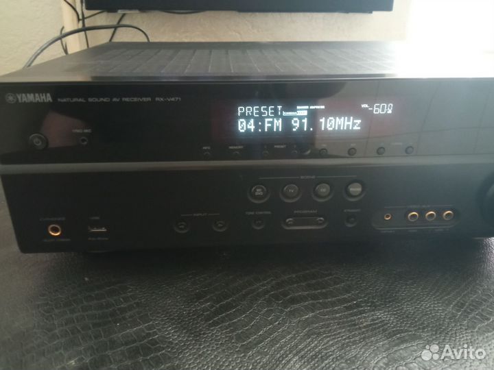 Ресивер yamaha rx v471