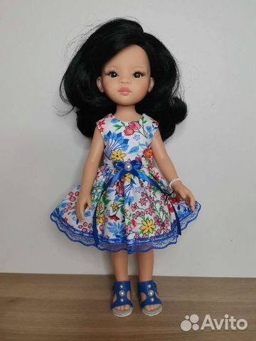 Платье на куклу Паола Рейна