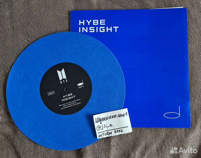 Плакаты/постеры Bts hybe insight