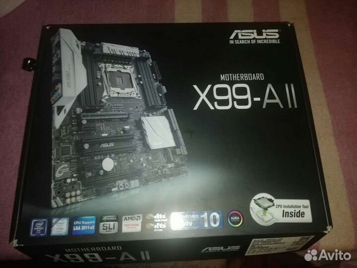 Материнская плата asus lga 2011 x99