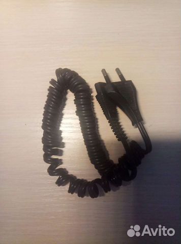 Кабель питания mini 2pin, vintage (ромб)