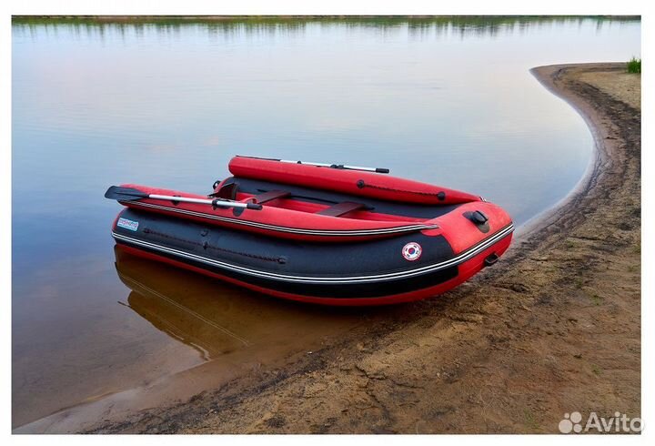Лодка mishimo family lite DF 430 Красная