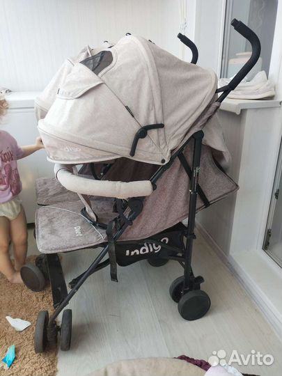 Коляска для двойни indigo