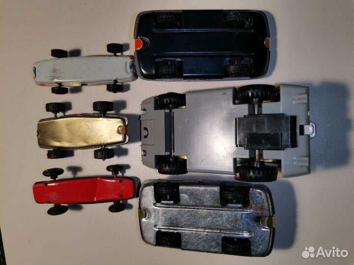 Жестяные машинки времен СССР 70-80 гг