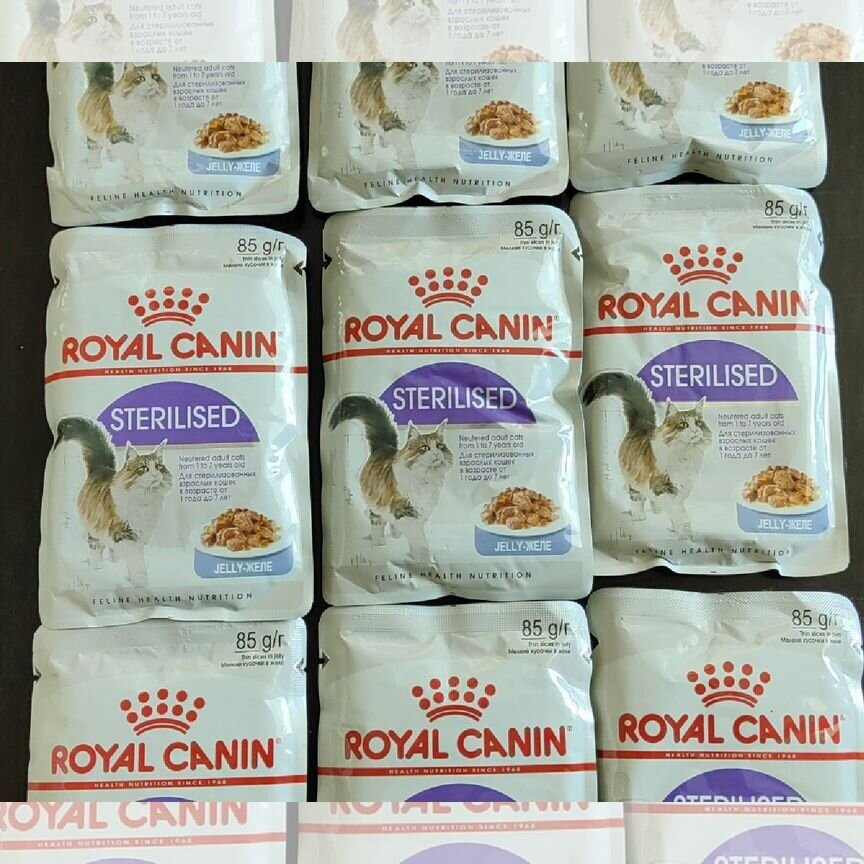 Влажный корм для кошек royal canin sterilised