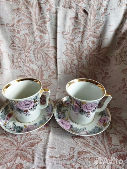 Чашка с блюдцем лфз