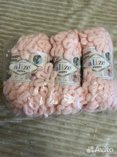 Пряжа alize puffy