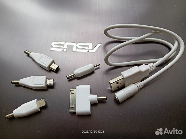 Набор переходников с USB кабелем для зарядки