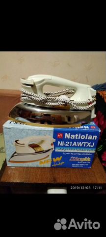 Утюг новый