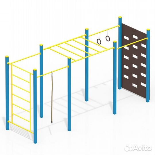 Уличная спортивная площадка (Workout) воркаут