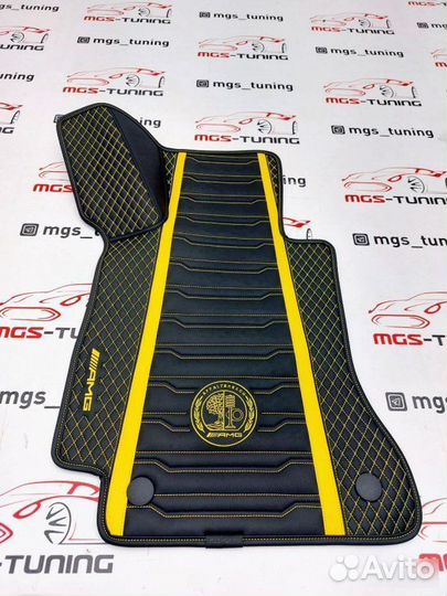 Коврики в салон Mercedes AMG GT C190 амг гт