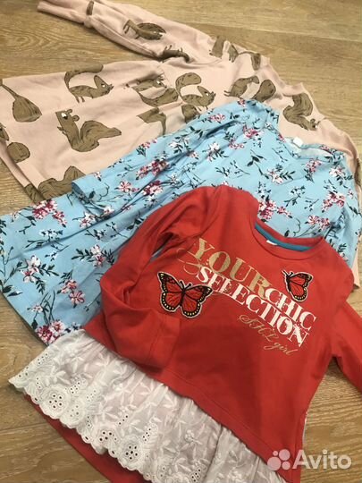 Детские вещи пакетом для девочек