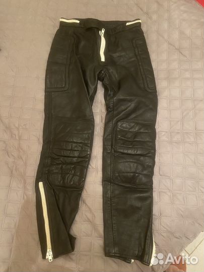 Мото брюки echtes leder