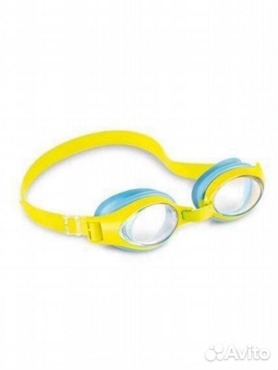 Очки для плавания десткие intex от 3 до 8 лет
