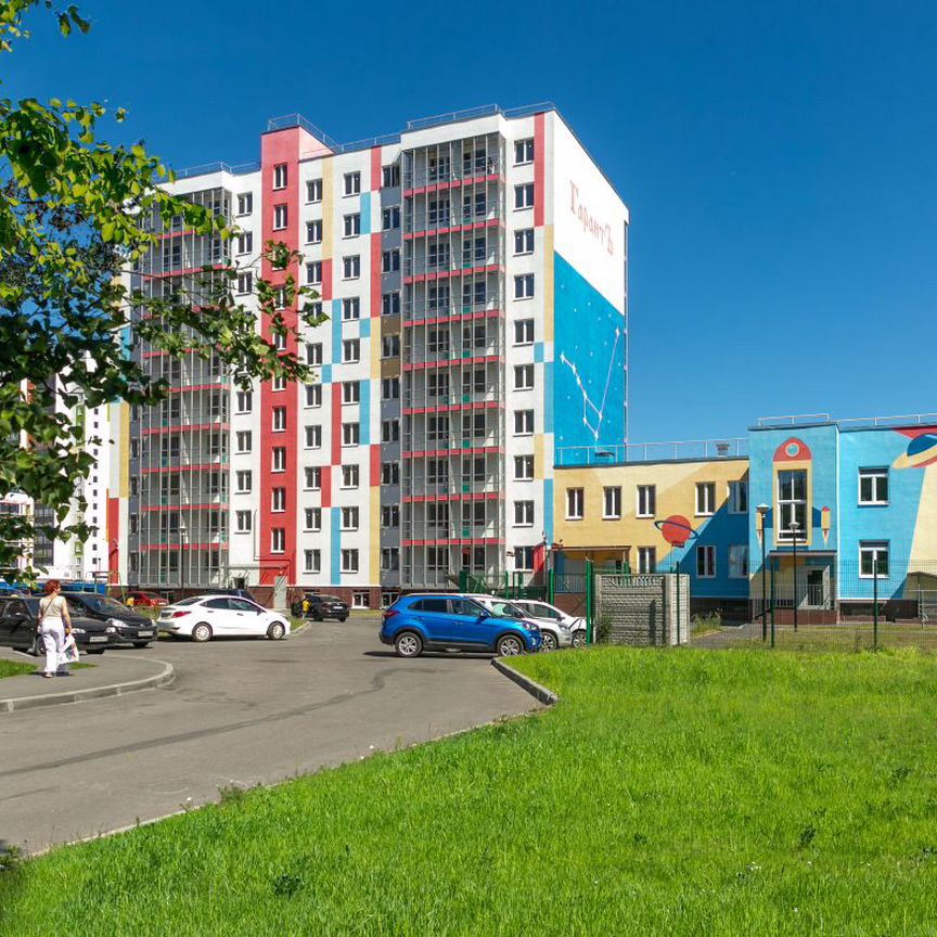 2-к. квартира, 66,9 м², 1/10 эт.