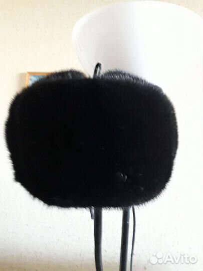Норковая шапка мужская новая